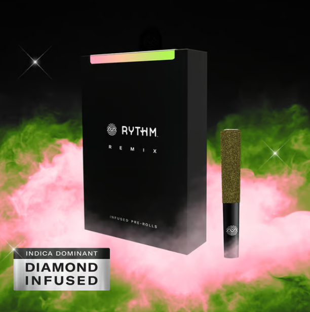 Rythm Remix Watermelon Z Diamond Infused 2.5g 5pk Pre-Roll