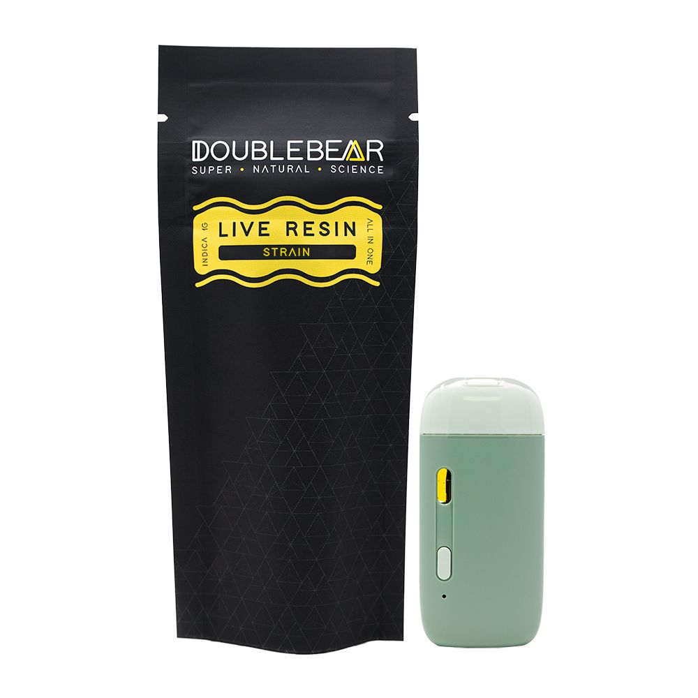 Double Bear Star Chasm Kush Live Resin All-In-One Vape, 1g