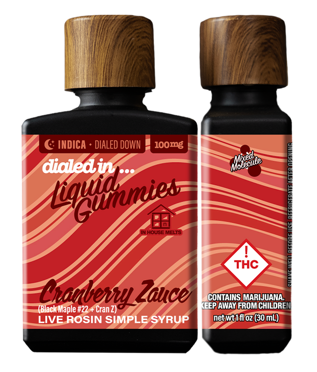 Cranberry Zauce Liquid Gummies Dialed In