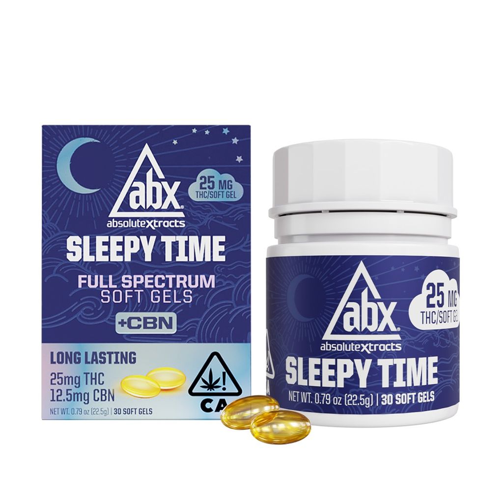 ABX — Sleepy Time Solventless + CBN 25mg THC - 25mg / 30-Pack