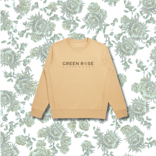 Camel Orange Crewneck Green Rose