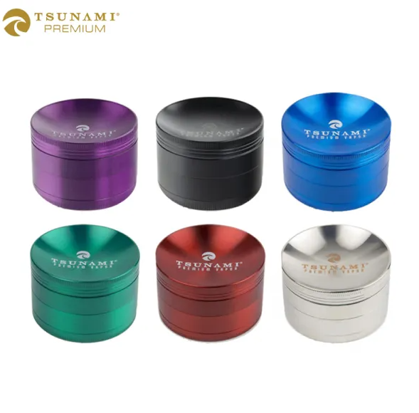 63mm 4pc Caved Top Grinder Tsunami