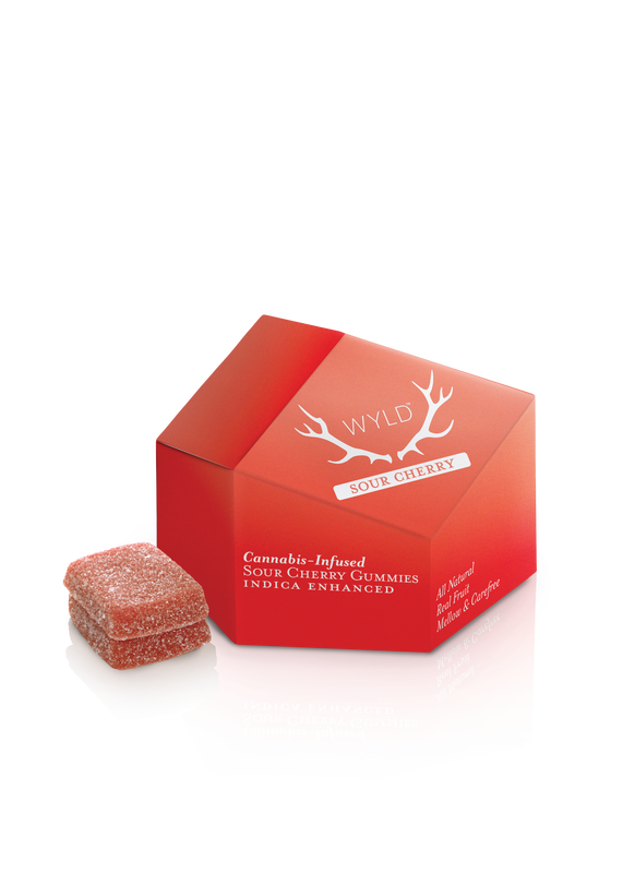 Wyld Sour Cherry | 10 Pack 100mg | 10mg ea