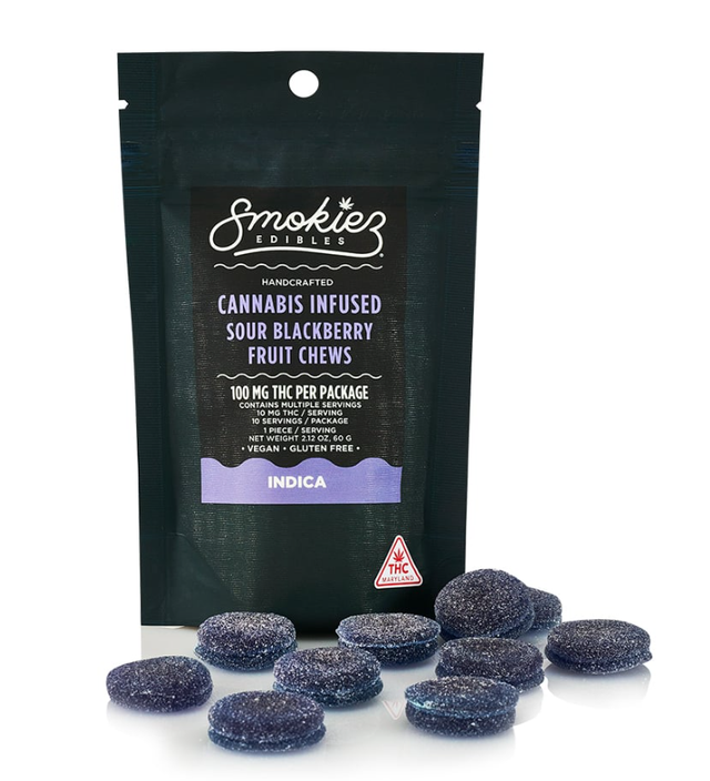 Sour Blackberry Smokiez Sour Blackberry Smokiez