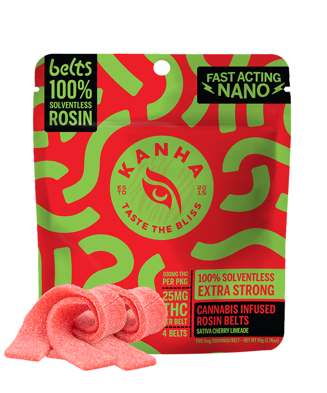 Cherry Limeade Live Rosin Belts Kanha