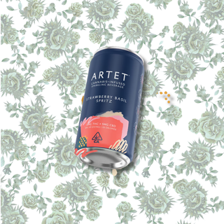 Strawberry Basil Spritz Artet