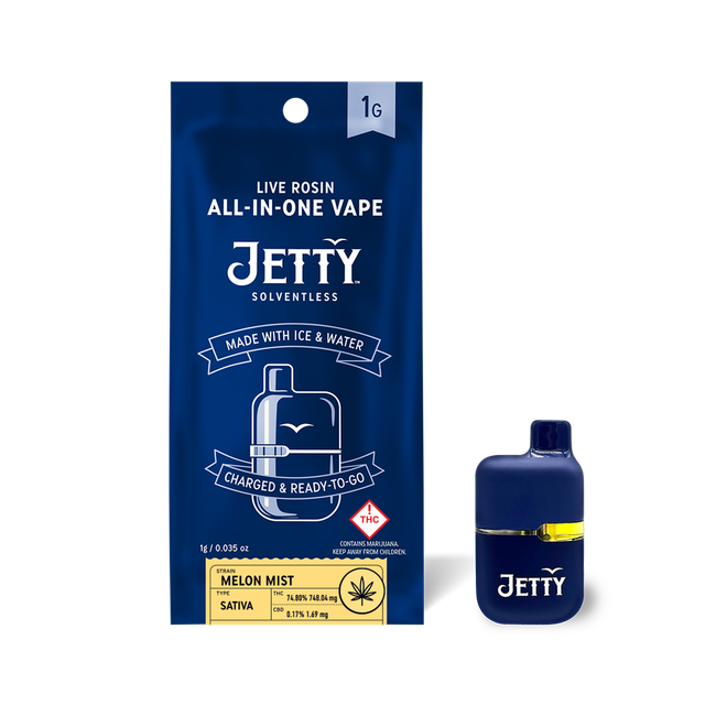 Melon Mist Solventless AIO Jetty Extracts (CO)