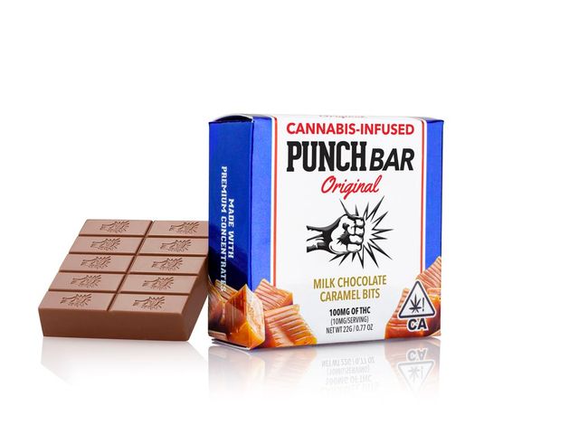 Milk Chocolate Caramel Bits Punch Edibles