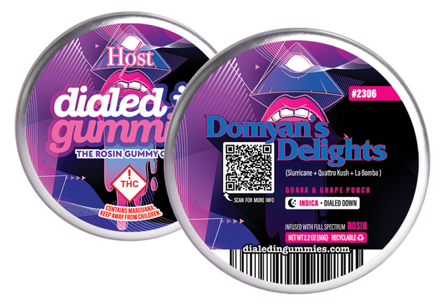 Domyan's Delight Gummies Dialed In