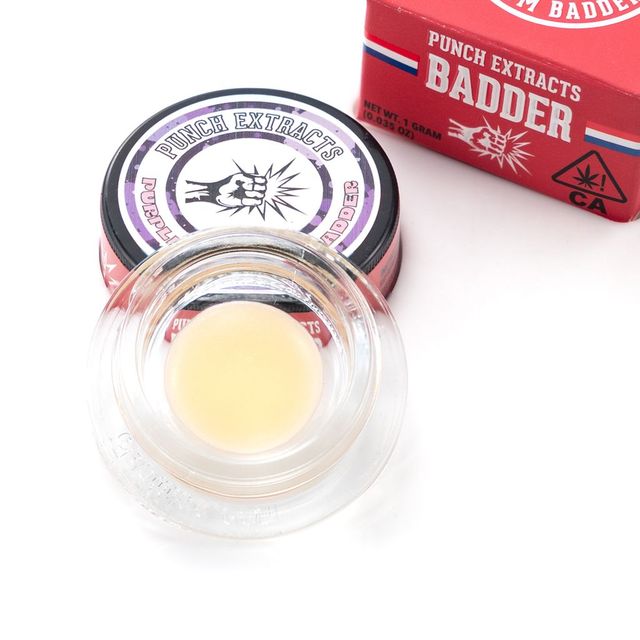 Purple Gushers BHO Badder Punch Edibles