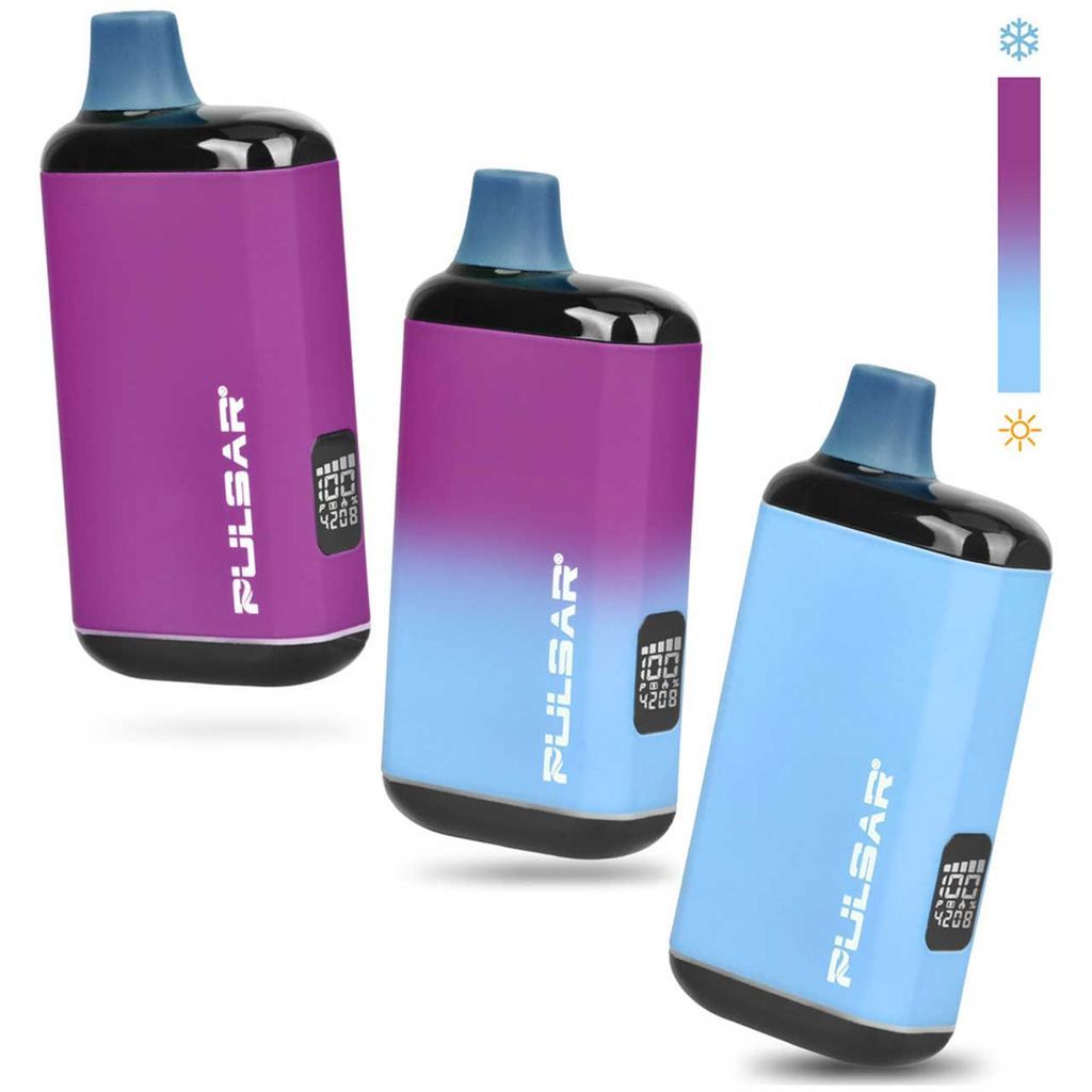 Pulsar 510 DL 2.0 Pro Auto-Draw Vape Bar Battery Auto Draw Battery, Crystal Ball