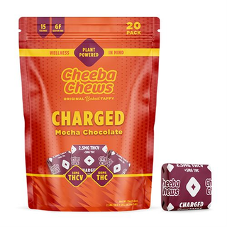 Charged | Mocha Chocolate | 2:1 THC:THCV Cheeba Chews