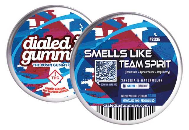 Smells Like Team Spirit Gummies Dialed In