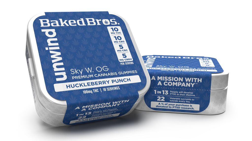Huckleberry Punch 1:1:2:2 CBDV:CBC:CBG:THC
