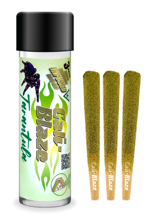 Key Lime Pie Tarantula Infused Pre-roll 3 (S) Cali Blaze