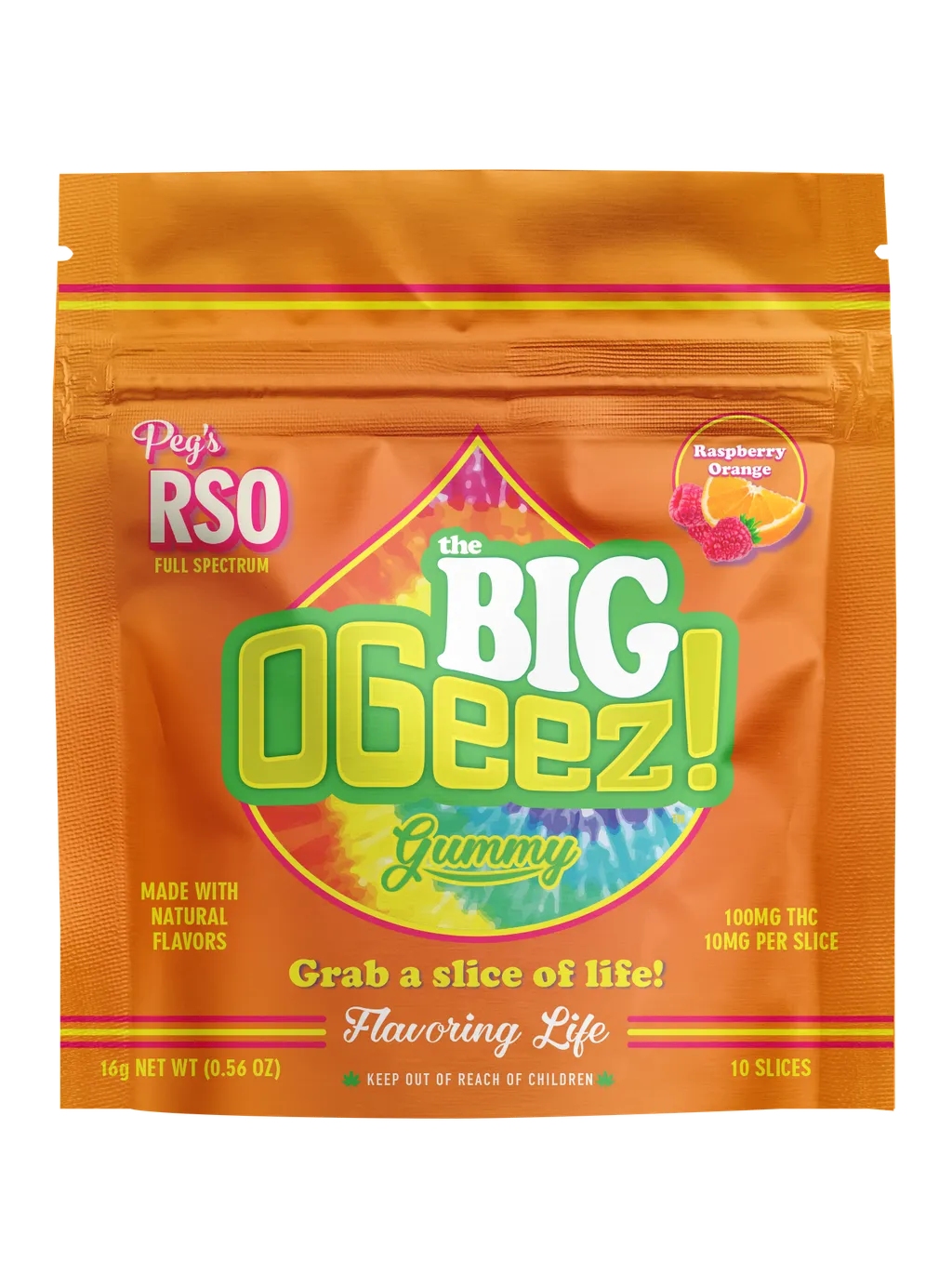 Peg's Big Raspberry Orange RSO OGeez