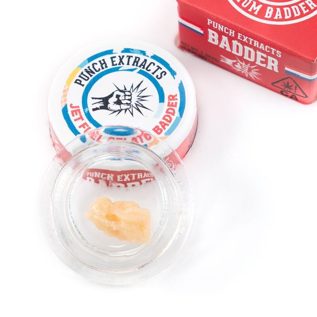 Jet Fuel Gelato BHO Badder Punch Edibles