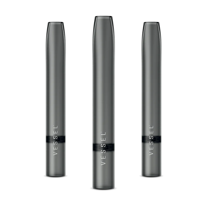 Vessel Air Chillum Gray 3pk Each