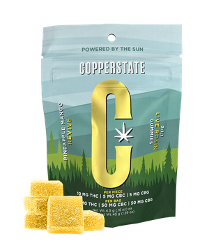 Pineapple Mango 1:1:2 CBC:CBG:THC Gummy product