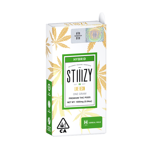 Cereal Milk Live Resin Liquid Diamond AIO STIIIZY