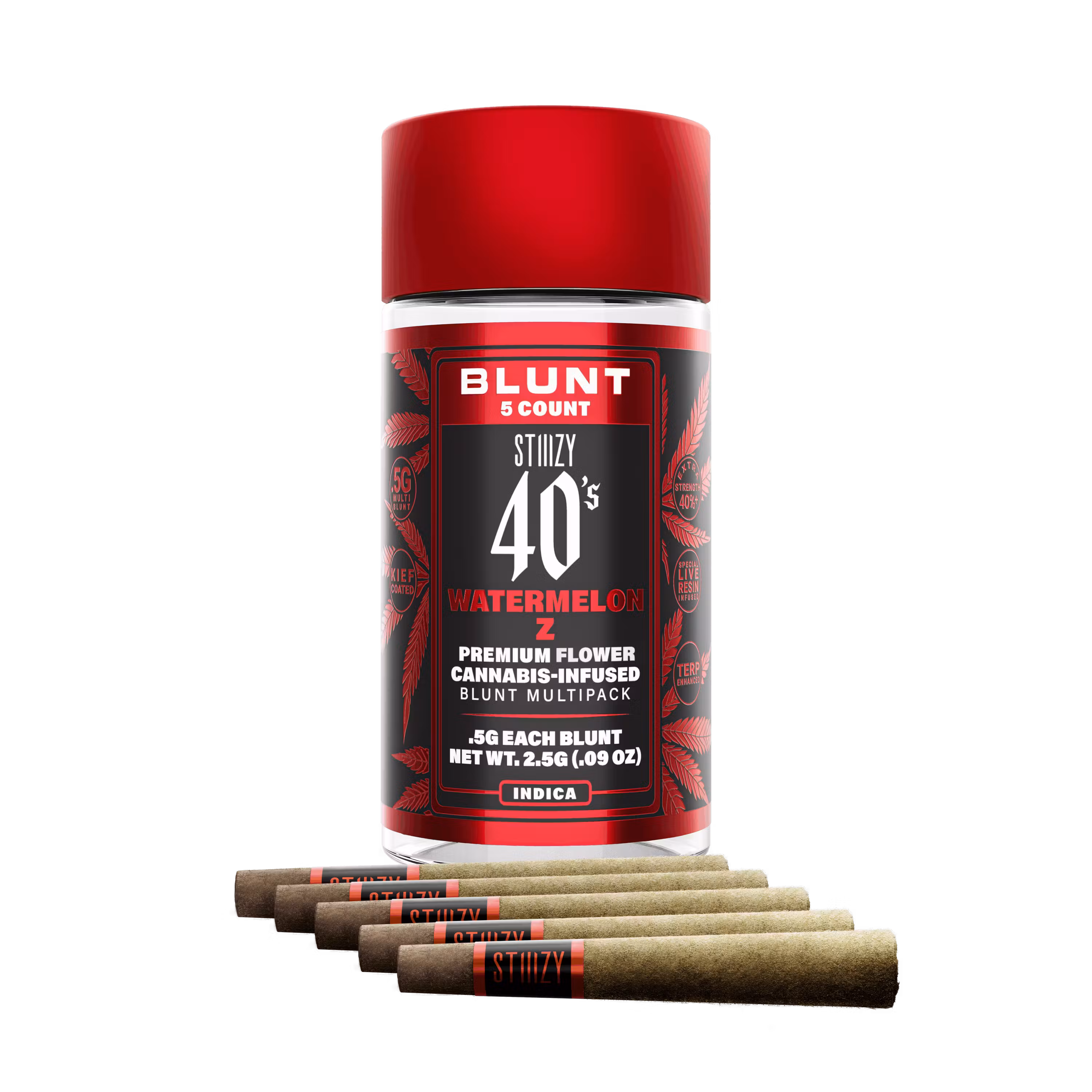 Watermelon Z Infused 5-Pack Blunts STIIIZY