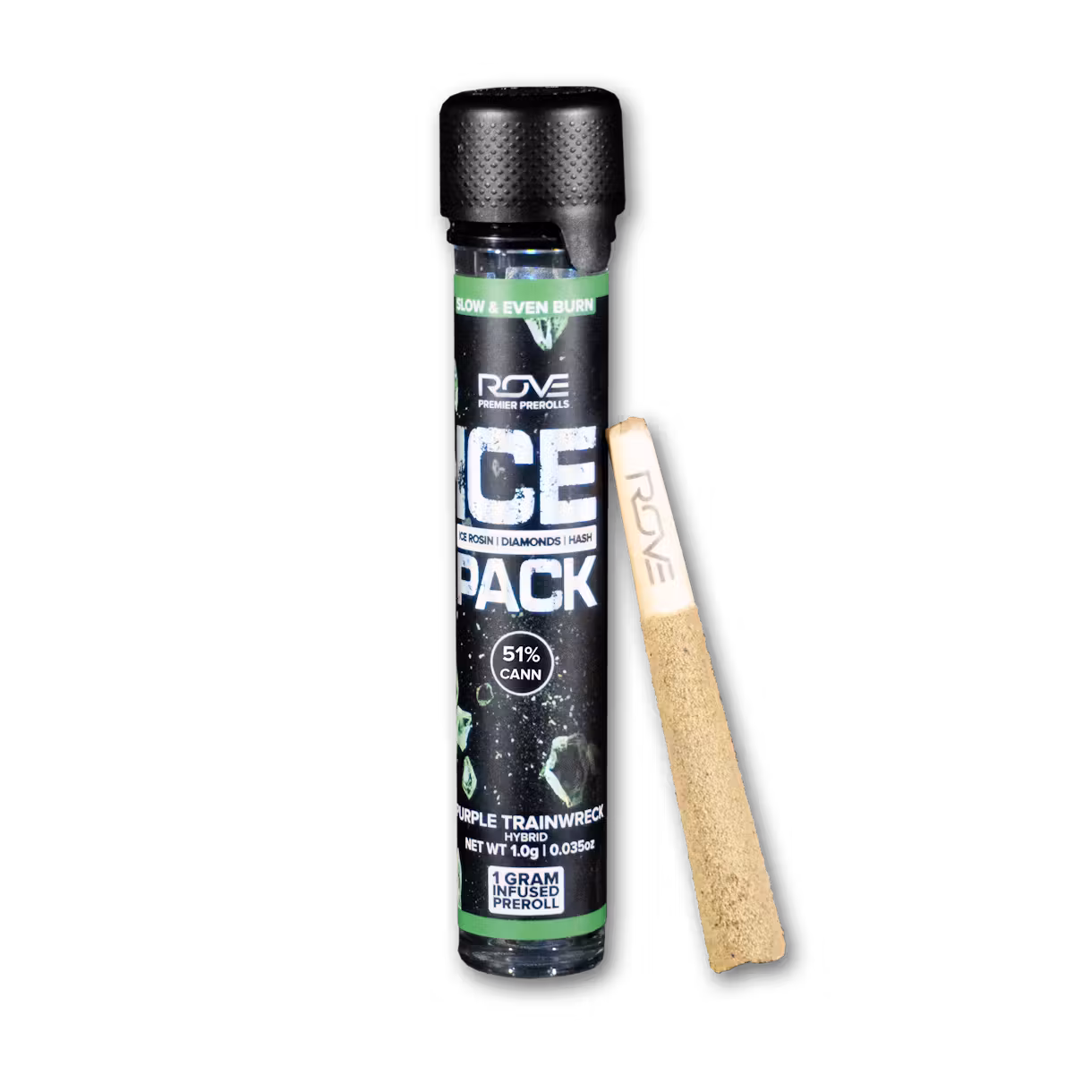 ROVE Purple Trainwreck Infused Pre-roll 1g