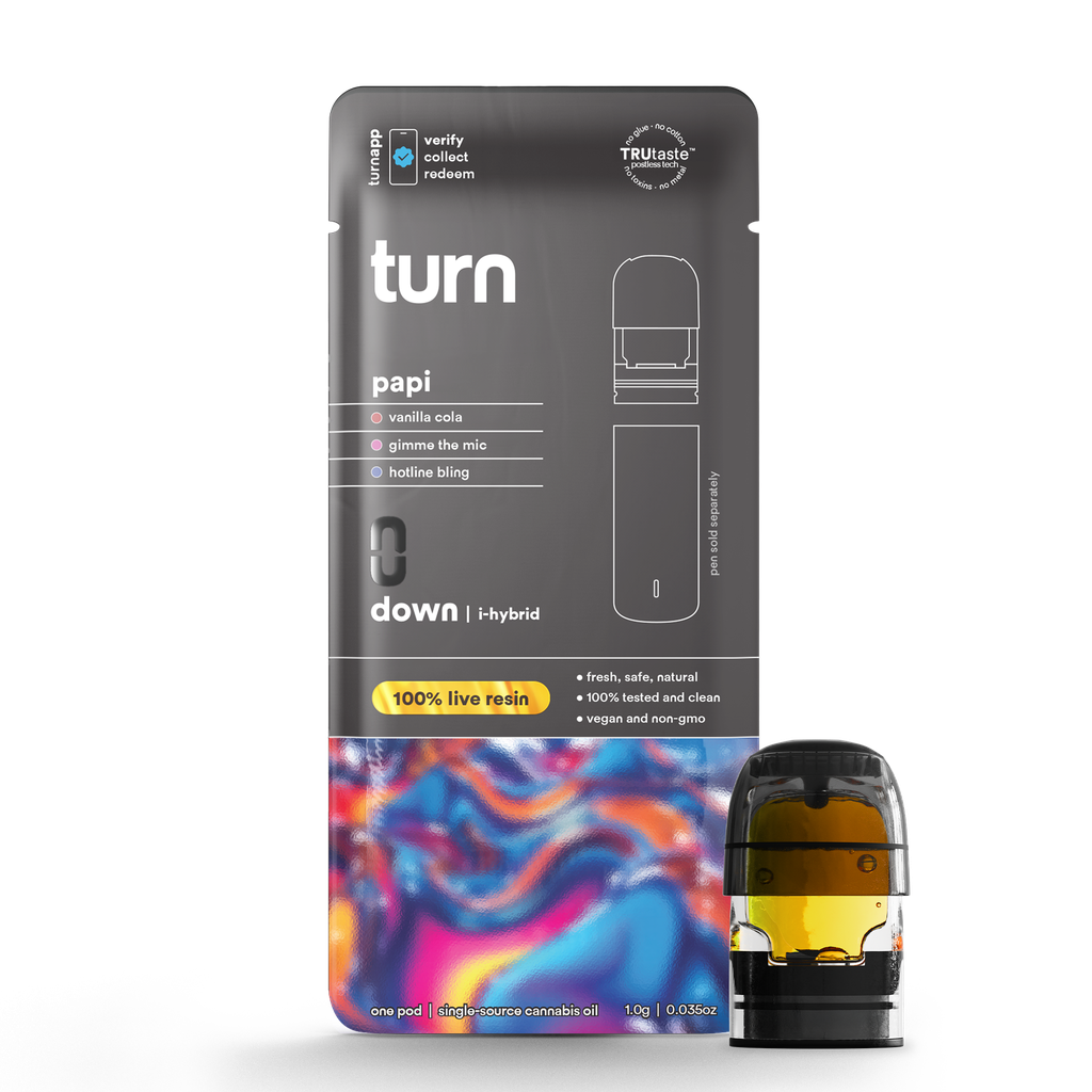 Turn Papi Live Resin 1g Pod