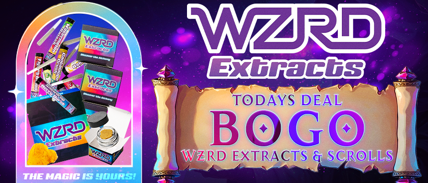 BOGO WZRD Scrolls & Extracts