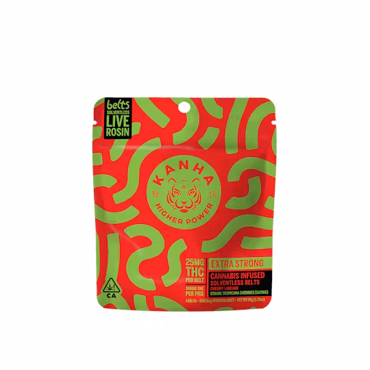 Belts - Cherry Limeade Kanha
