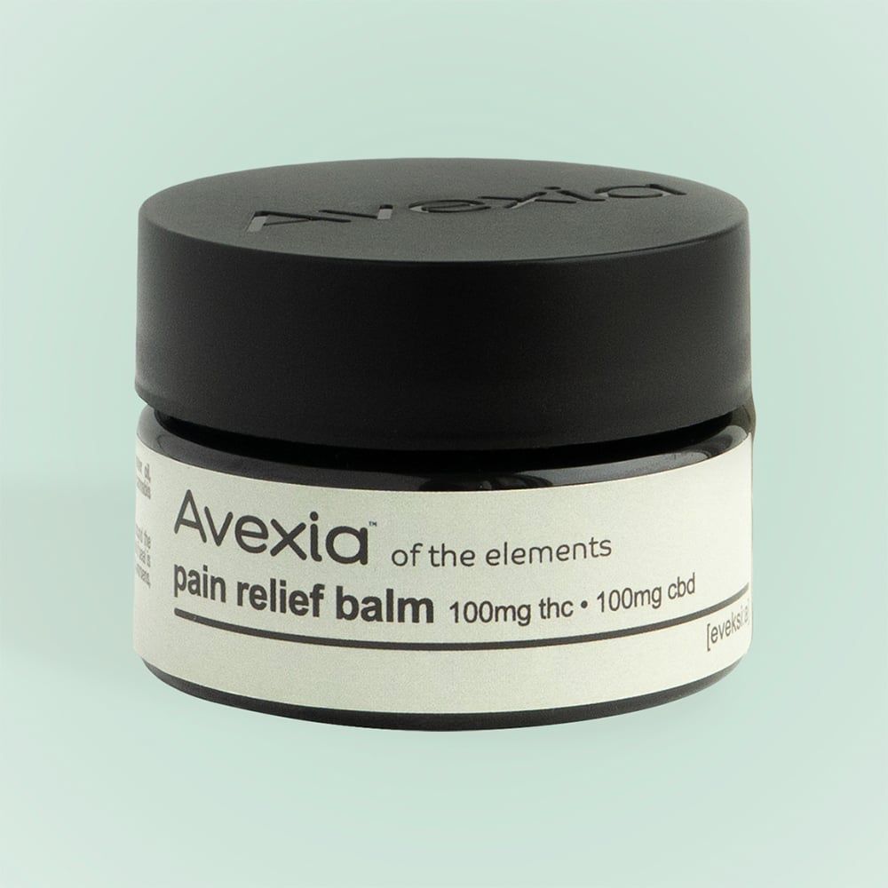 Avexia 1:1 CBD:THC Balm Transdermal Topical, 100mg