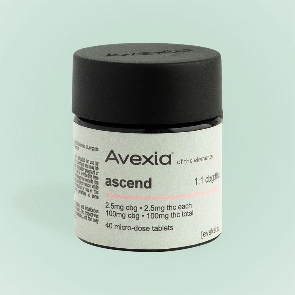 Avexia Ascend Pill Capsule/Tablet Edible, 100mg, 40pk Capsule