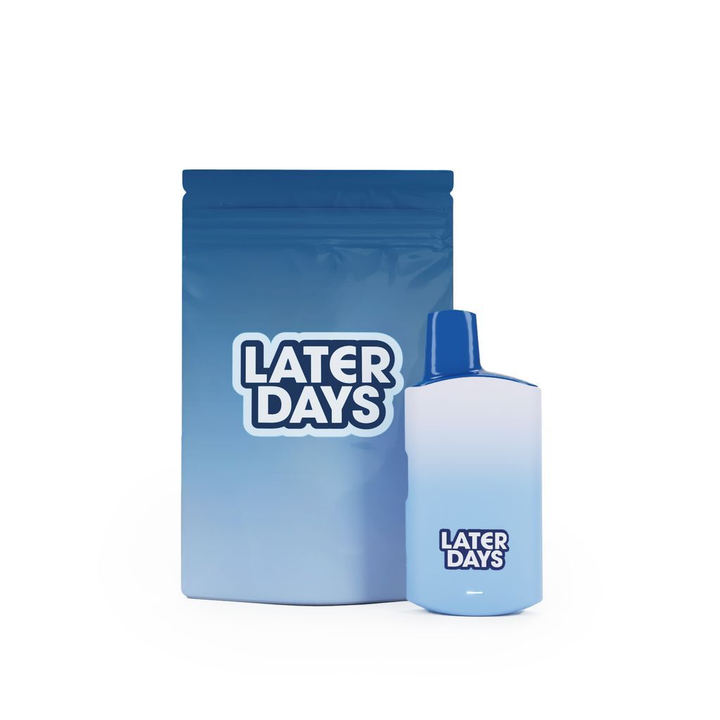 Later Days Wild Blueberry All-In-One Vape, 2g