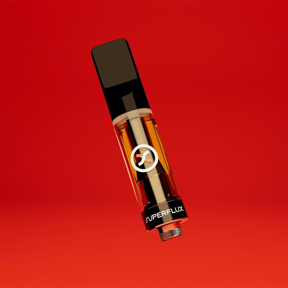 Superflux Cherry Banana Sherbet Live Resin Cartridge Vape, 0.5g - image 4