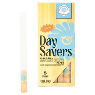 King Size Tubes w/ Sugar Flavor Wood Filter Tips Daysavers
