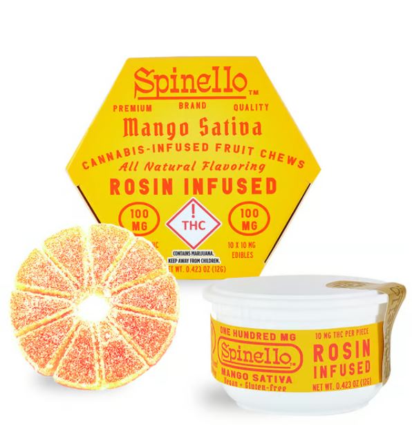 Buy Mango Live Rosin 100mg 1pk Gummies online - Aroma Hill Hoffman