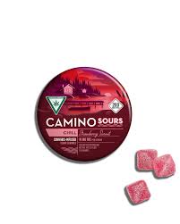 Camino Sour Strawberry Sunset Gummies 100mg