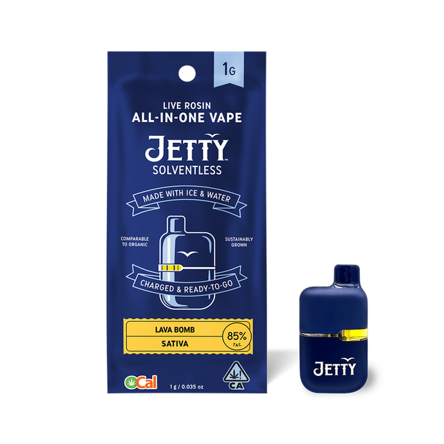 Lava Bomb Solventless AIO Jetty Extracts