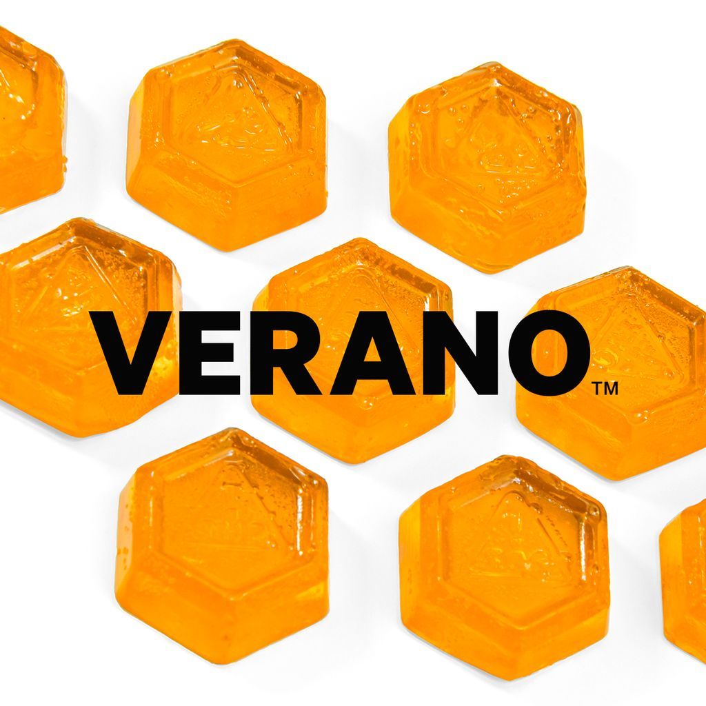 Verano Orange 1:1 Hard Candy Edible, 100mg, 10pk