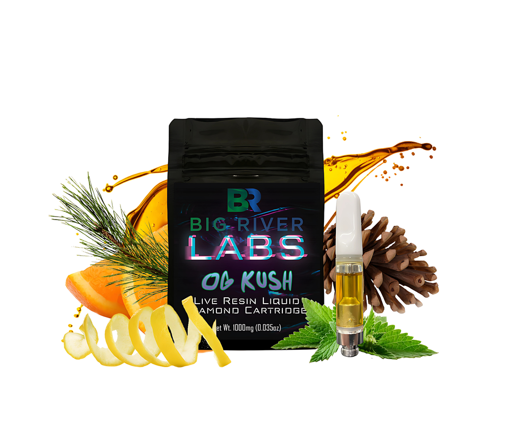 Big River Vape Cart | OG Kush | Liquid Diamond | Live Resin 1g Cart