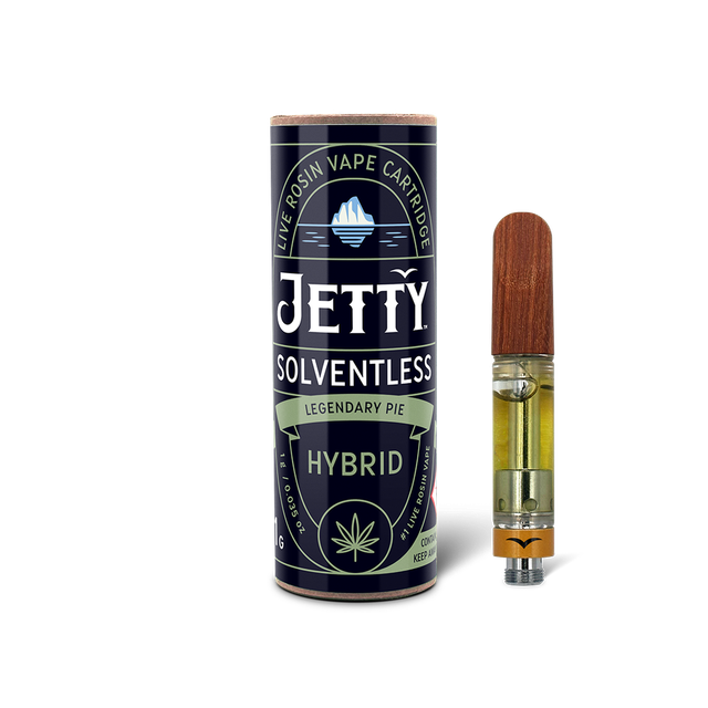 Legendary Pie Solventless Cartridge Jetty Extracts (CO)