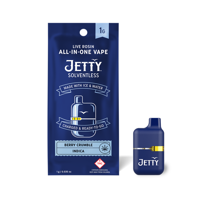 Berry Crumble Solventless AIO Jetty Extracts (CO)