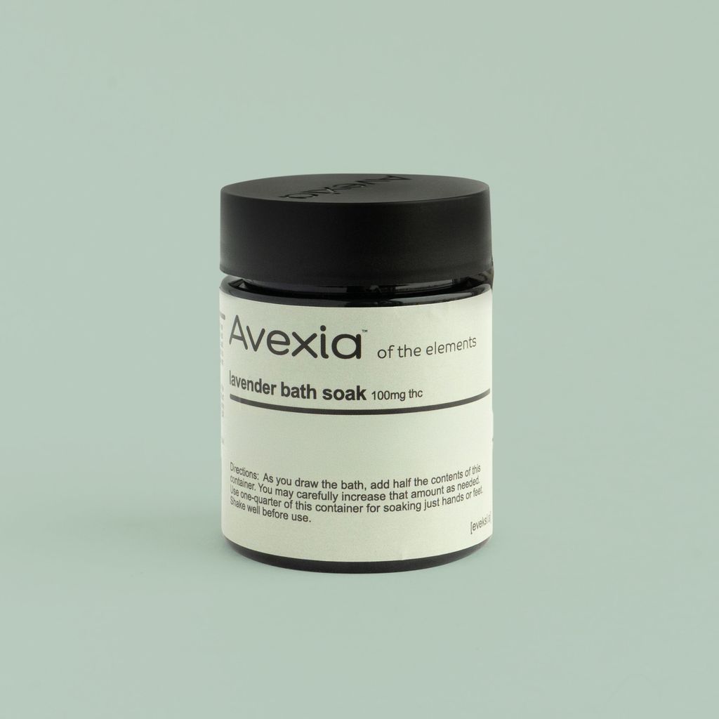 Avexia Lavender Bath Soak Bath Soak Topical, 100mg