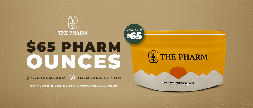 $65 The Pharm 28g Pre-Packaged Flower