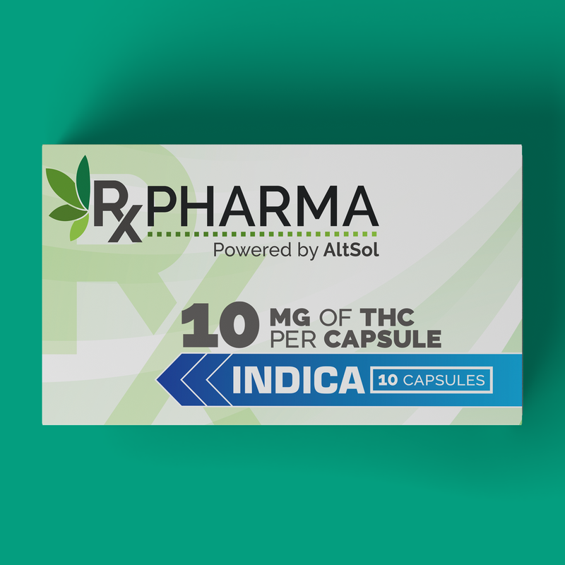 RxPharma Indica Capsules Tablet, 10mg Indica