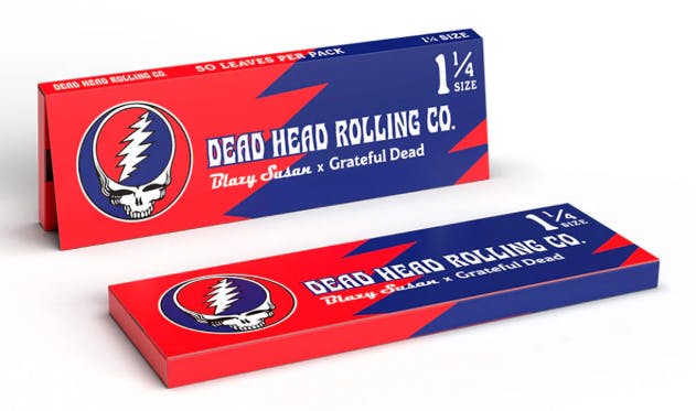 Dead Head Rolling Co. 1 1/4 inch Rolling Papers Booklet