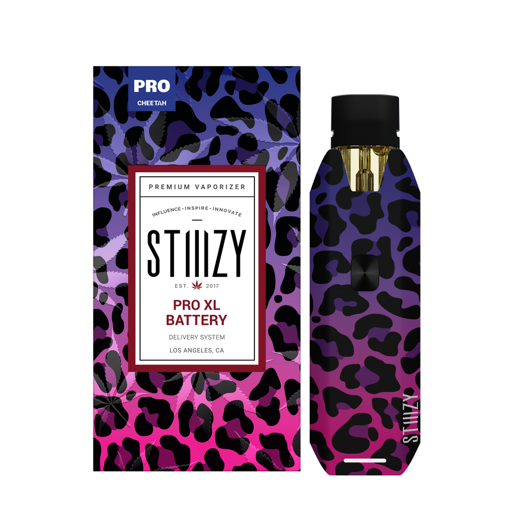 Stiiizy Pro XL Battery Auto Draw Cheetah