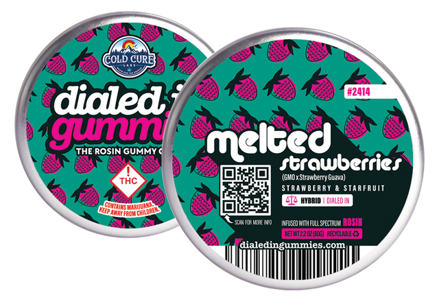 Melted Strawberries Gummies Dialed In