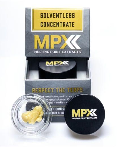 MPX Blueberry Octane Badder Live Rosin Concentrate, 1g