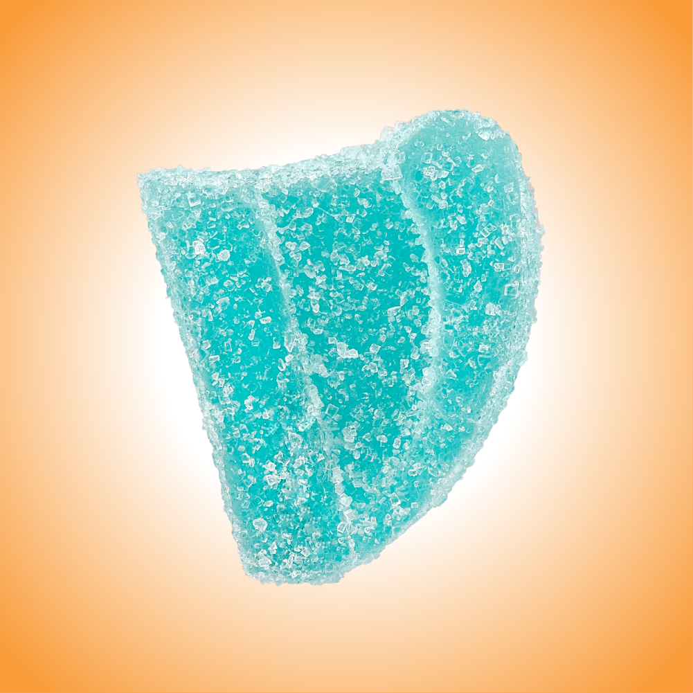 Vital Pectin Sour Blue Raspberry Gummy Candy Edible, 100mg, 10pk - image 2