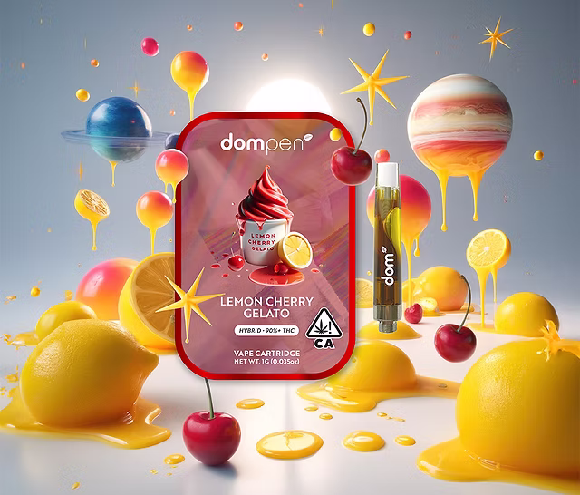 Lemon Cherry Gelato Dompen